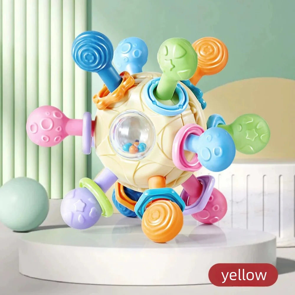 3-in-1 Baby Sensory Rattle Ball