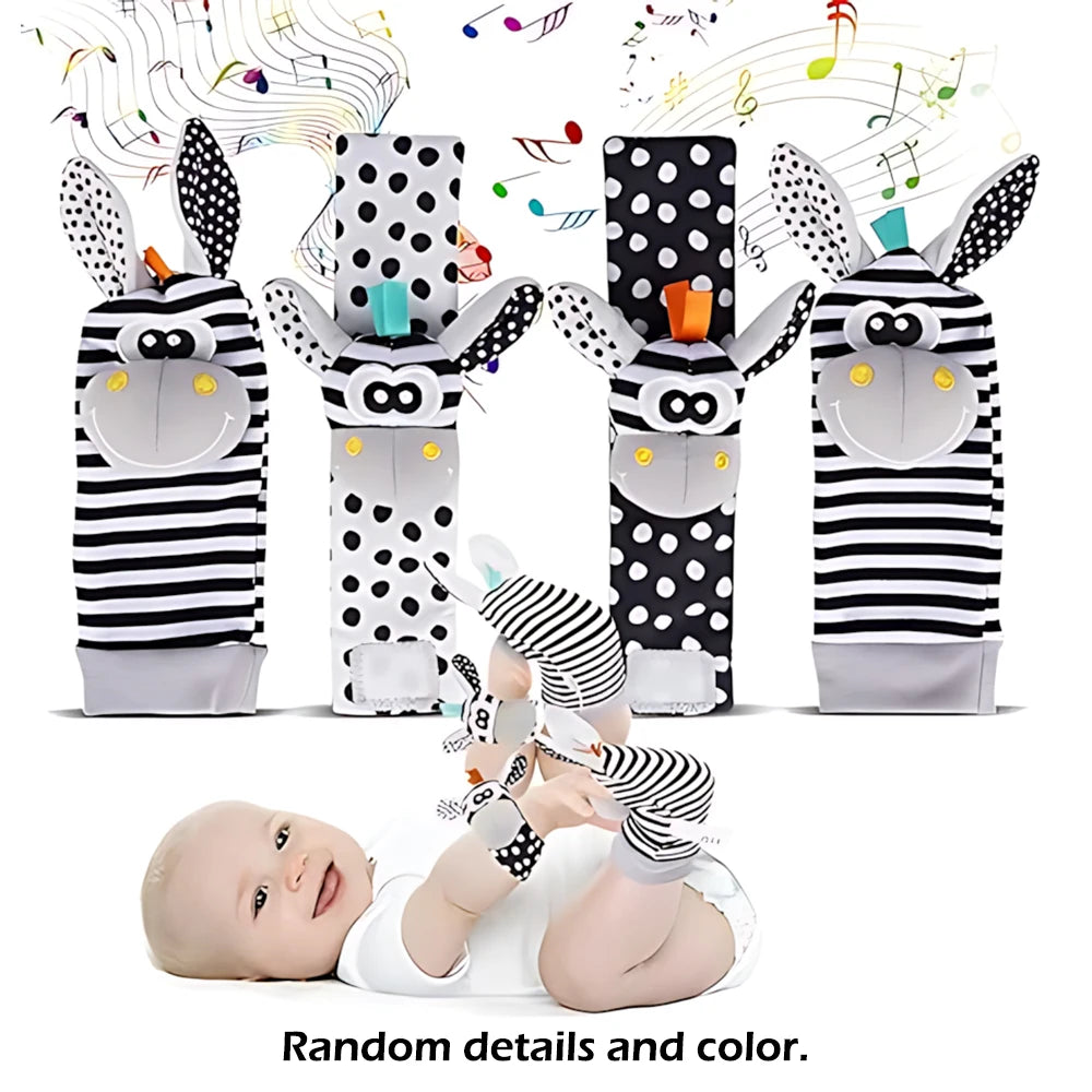 Baby Wrist Rattle Socks Set (4PCS)





 Gifts