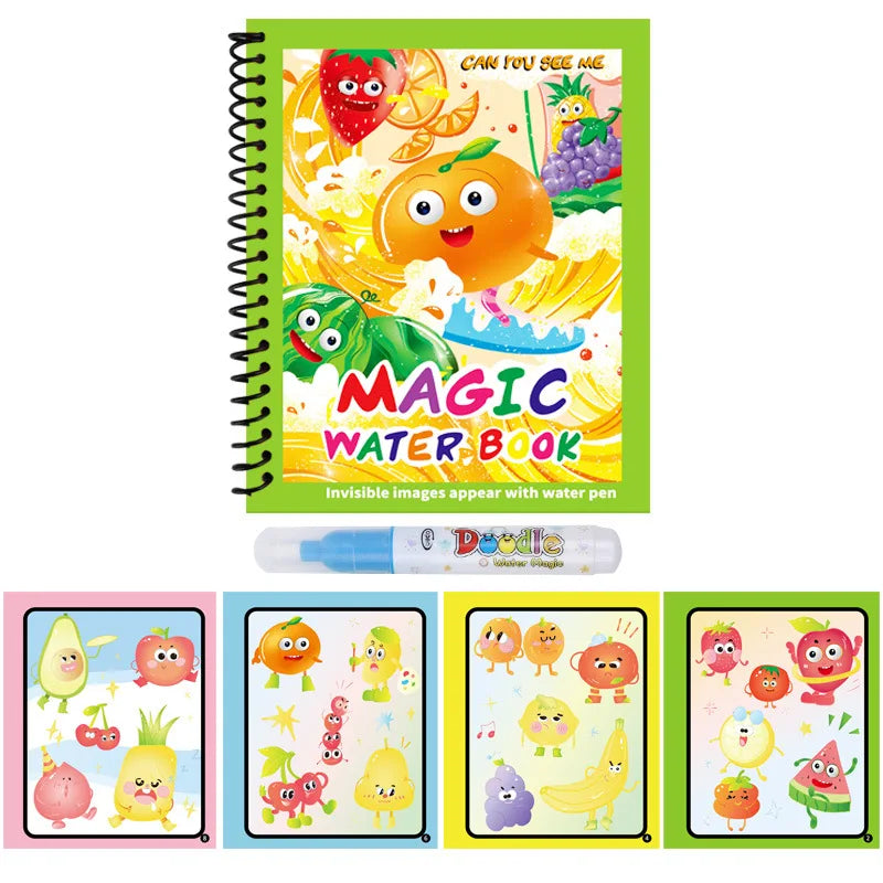 Magic Water Drawing Book