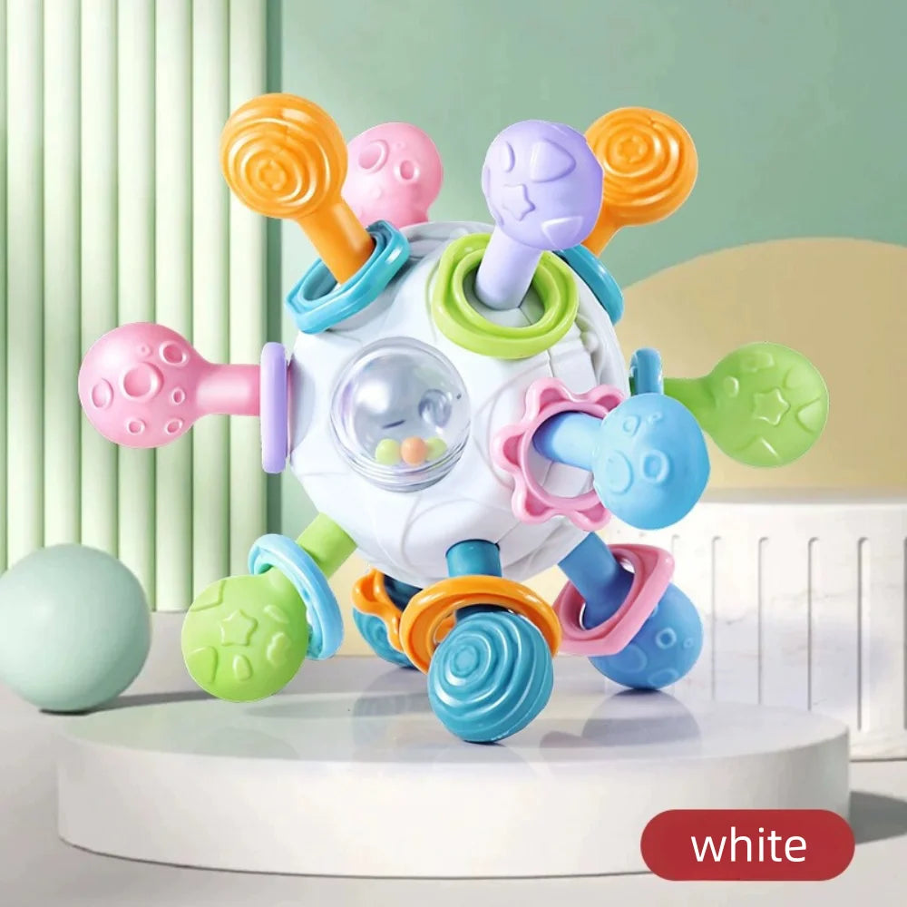 3-in-1 Baby Sensory Rattle Ball