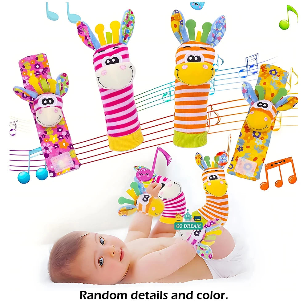 Baby Wrist Rattle Socks Set (4PCS)





 Gifts
